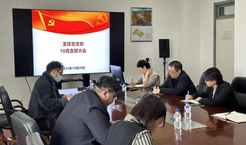 支撑党支部开展“筑牢国家安全观，严守保密生命线”主题党日活动